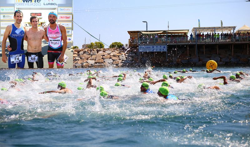 Mateo Pesquer y Esmeralda Agulló triunfan en el TriWhite Cup by Lurbel de Torrevieja