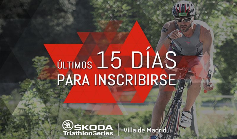 Últimos 15 días para inscribirse al Triatlón Villa de Madrid