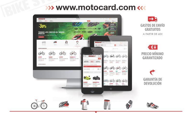 Tienda de bicis online Motocard