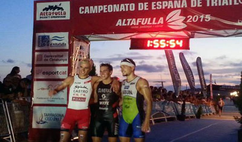 Nan Oliveras y Tamara Gómez, campeones de España en distancia olímpica