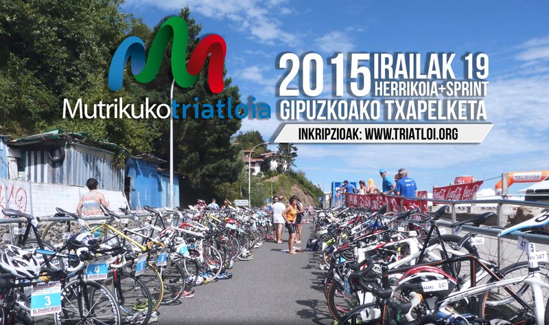 Este sábado 19, III Triatlón Sprint de Mutriku