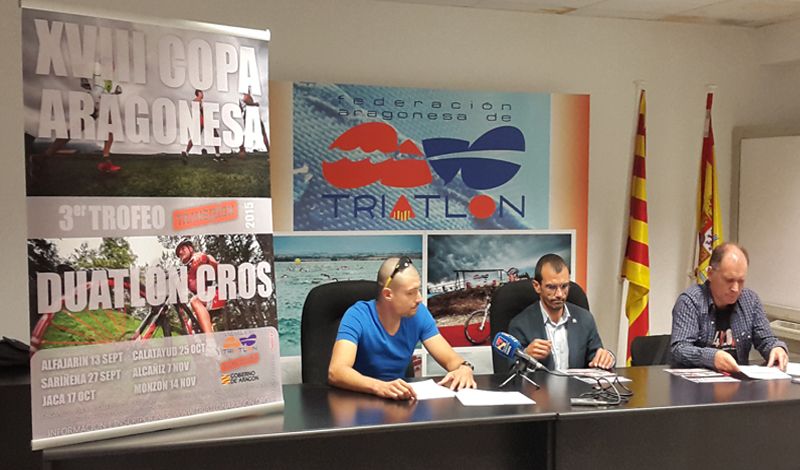 Arranca en Alfajarín la XVIII Copa Aragonesa de Duatlón Cros 3er Trofeo Transizion
