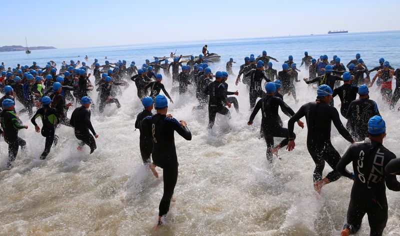 Más de 500 triatletas disputarán en Carboneras la quinta prueba de la TriWhite Cup 2015 by Lurbel