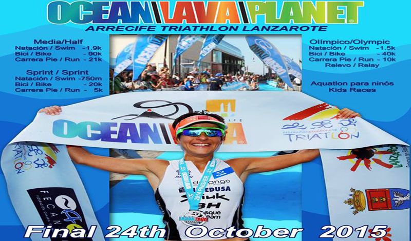 Este sábado, VI Ocean Lava Lanzarote Triathlon