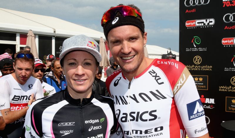 Daniela Ryf y Jan Frodeno ganadores del Ironman 70.3 de Dubai