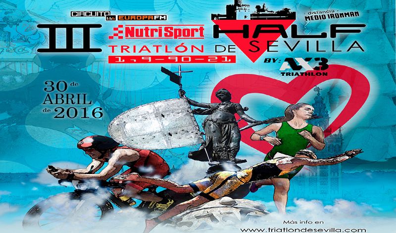 El Half Triatlón de Sevilla se traslada al 30 de Abril