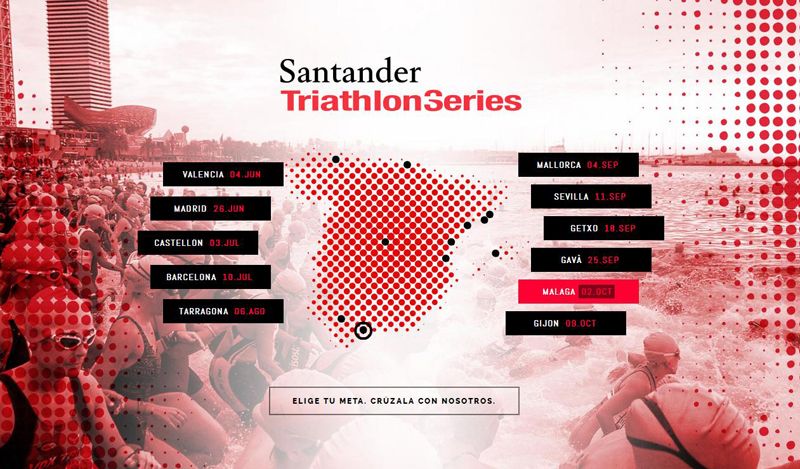 Banco Santander presenta la Santander Triathlon Series