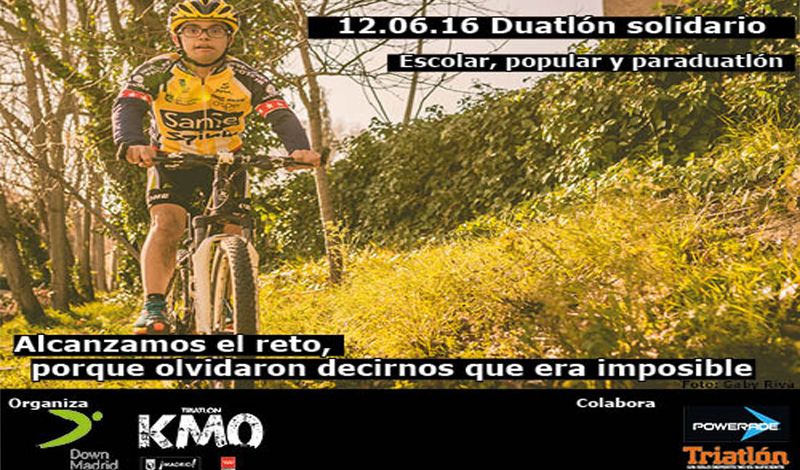 Down Madrid organiza el duatlón y paraduatlón solidario más importante de España