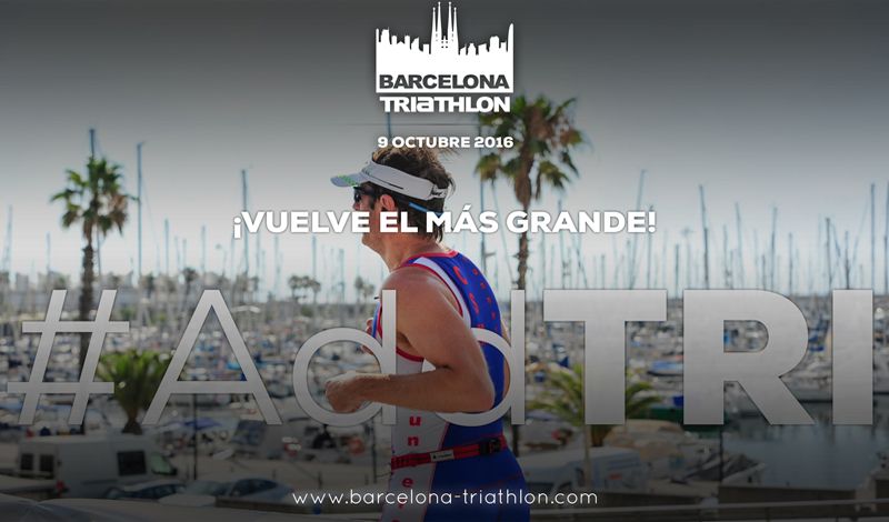 Vuelve el más grande. Barcelona Triathlon regresa el 9 de octubre