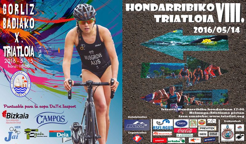 Este fin de semana, doble cita triatlética en Euskadi