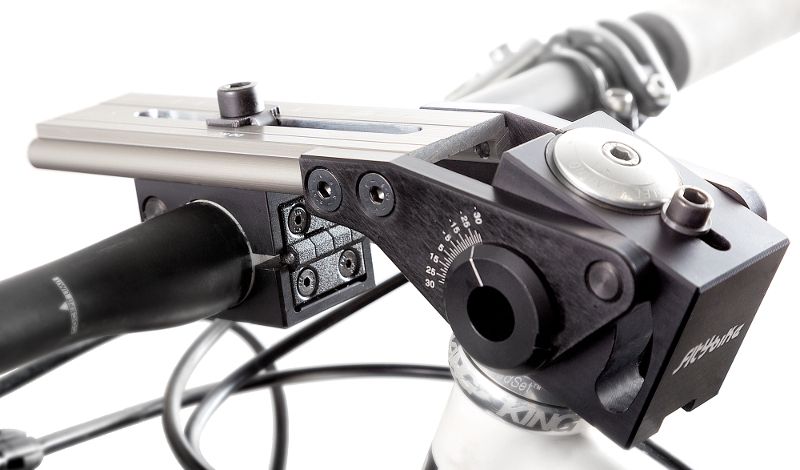 Potencia ajustable Fit4Bike para mejorar la posición sobre la bicicleta