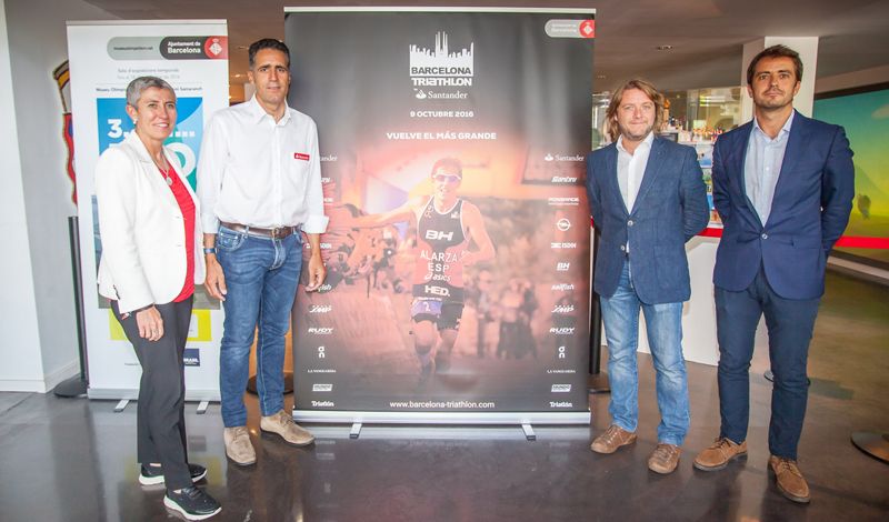 Barcelona Triathlon by Santander presenta su nueva etapa