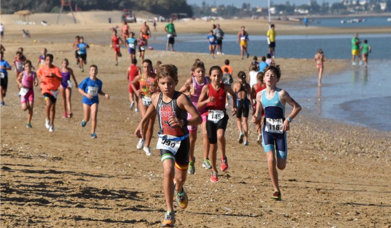 Una gran competición para pequeños triatletas