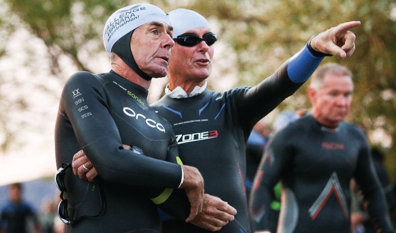 El triatlón no entiende de edades