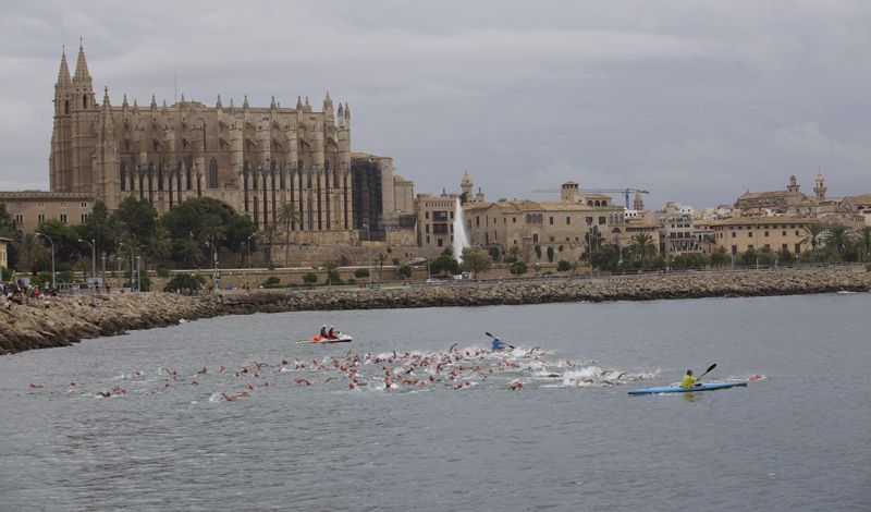El Santander Triathlon Series llega a Palma de Mallorca