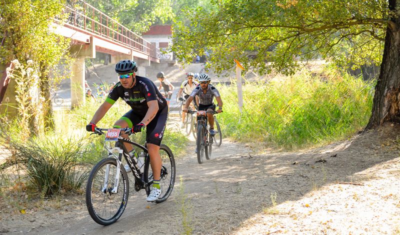 Mountain Bike en plena capital