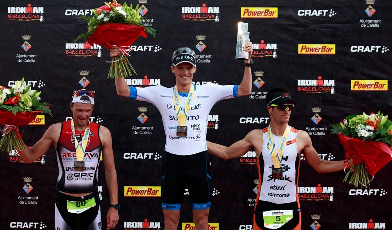 Patrick Nilsson y Astrid Stienen, vencedores del IRONMAN Barcelona