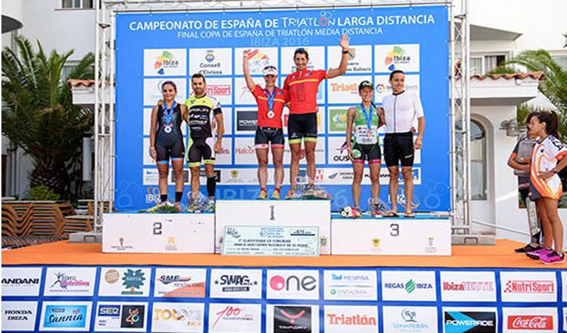Gustavo Rodríguez y Dolça Ollé, Campeones de España de Triatlón LD en Ibiza