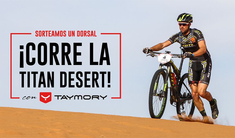 A la Titan Desert 2017 con Taymory