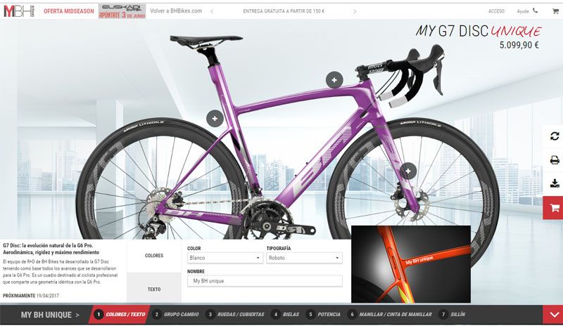 My BH Unique, la bici de tus sueños en 7 pasos