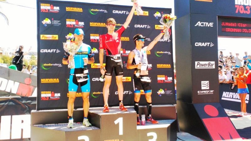 Miquel Blanchart, 3º en el Ironman 70.3 de Mallorca