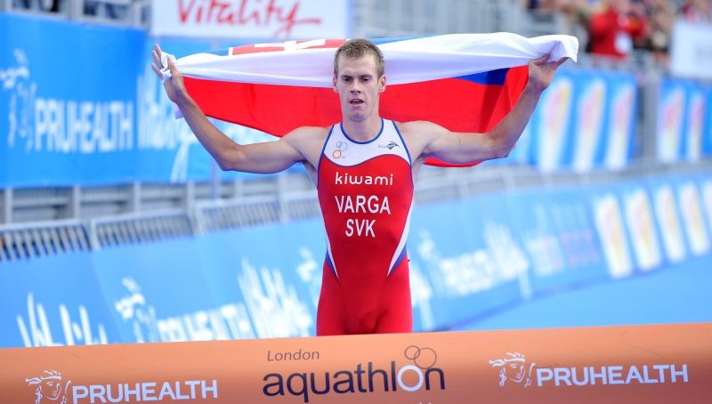 Richard Varga, campeón de Europa de Acuatlón