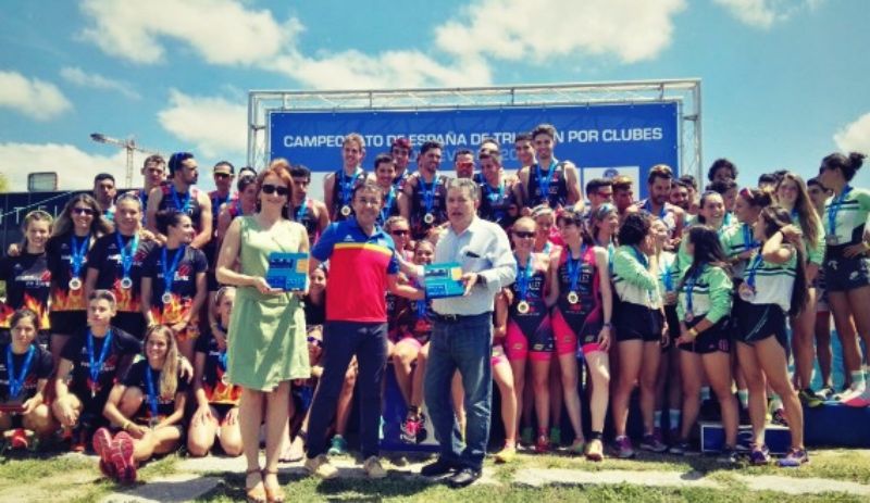 Ciudad de Lugo y Diablillos, campeones de España de Triatlón por Equipos