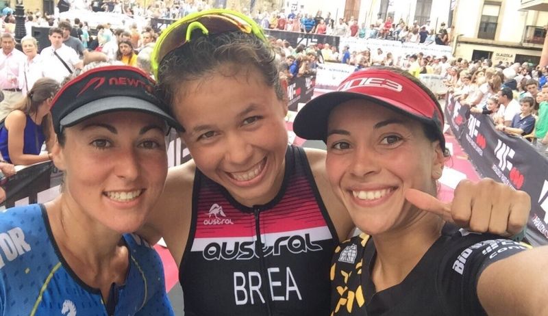 Joselyn Brea remonta hasta la victoria en el Triatlón de Zarautz