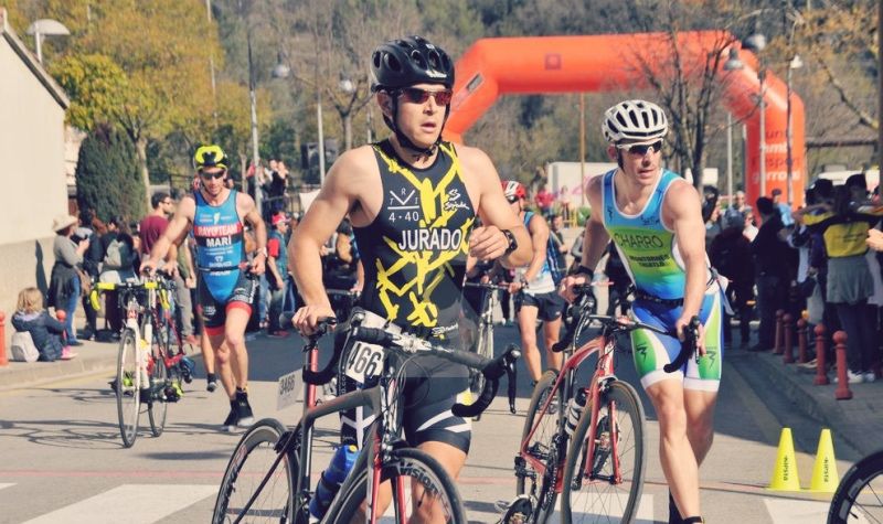 El "Triatlón en Silencio" de Sergi Jurado: es sordo... y triatleta