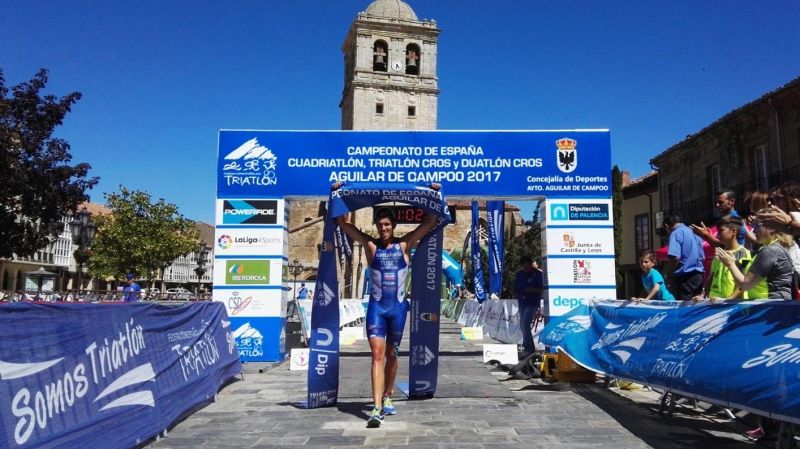 Rubén Tuset, campeón de España de Cuadriatlón