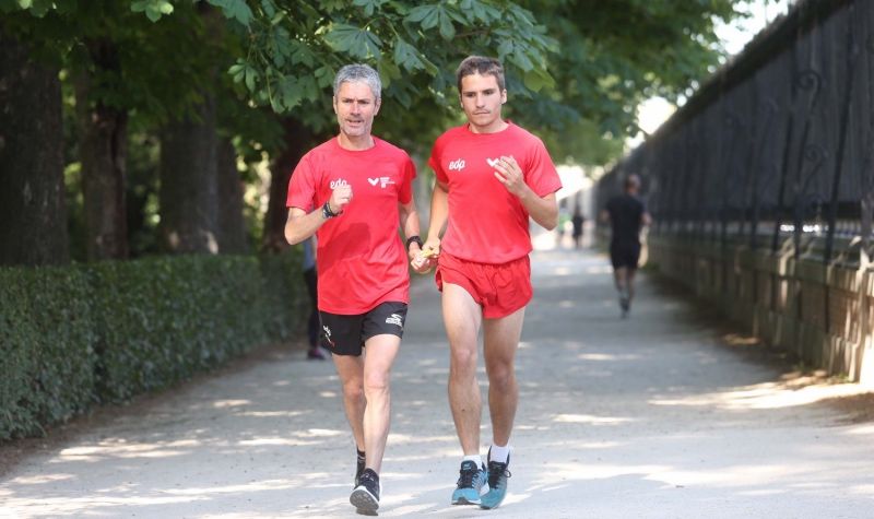 Más de 500 inscritos en la plataforma que une a runners ciegos y corredores guías