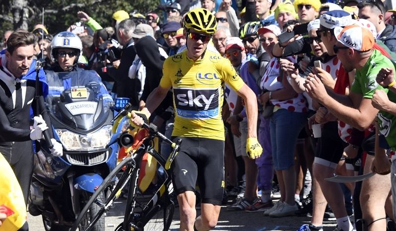 El tráiler del Tour... con Froome "volviendo a las andadas"