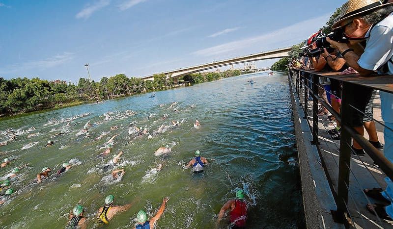 El Triatlón de Zaragoza se traslada definitivamente al 1 de octubre