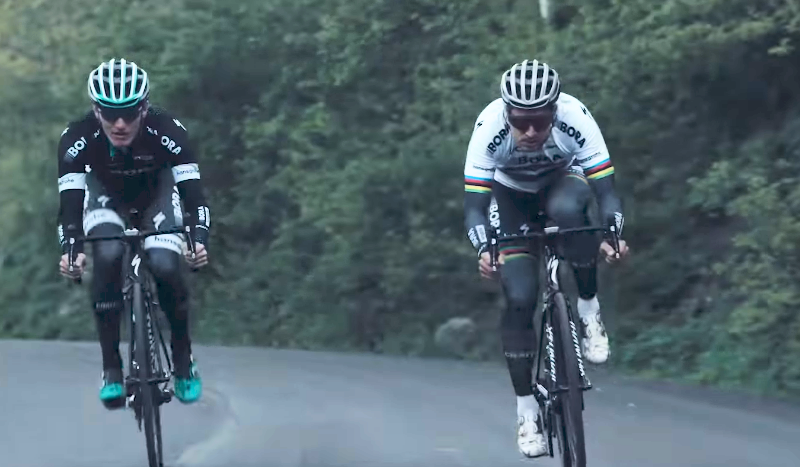 Peter Sagan "vuela" con la nueva Tarmac