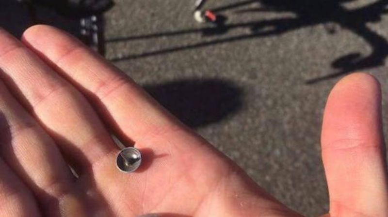 5.000 chinchetas ponen en riesgo a cientos de ciclistas asturianos
