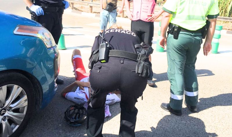Jesús Gomar y Ángel Vicioso, atropellados en Valencia