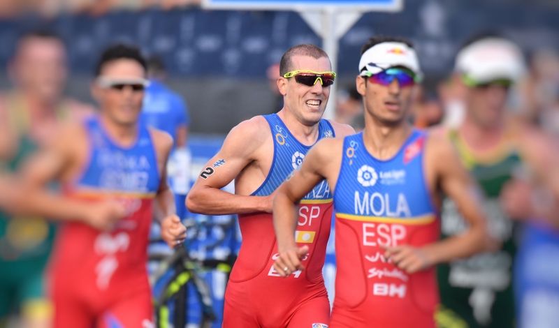 Fernando Alarza no podía faltar en la Super League Triathlon
