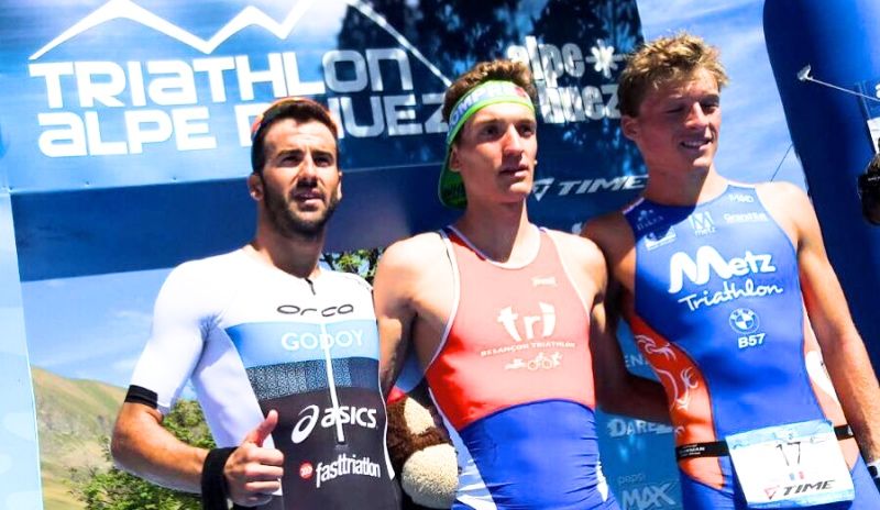 Cesc Godoy vuelve al podio del Triathlon Alpe d'Huez