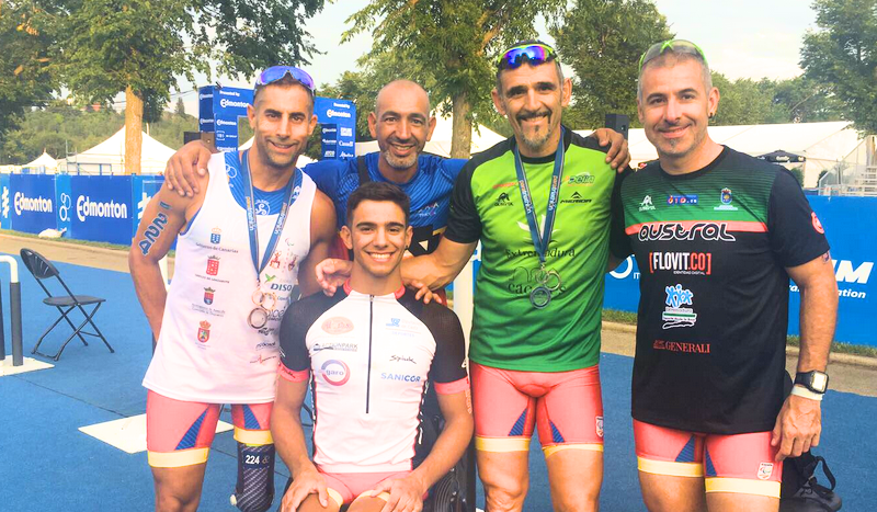 El paratriatlón español conquista dos medallas en Edmonton