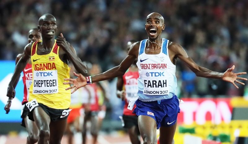 Mo Farah gana el oro en el 10.000 de los Mundiales de Londres