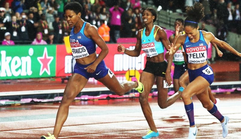 Shaunae Miller-Uibo "se rompe" cuando acariciaba el oro en el 400