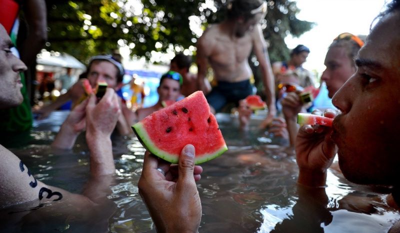 Cinco alimentos "súper hidratantes" para el triatleta