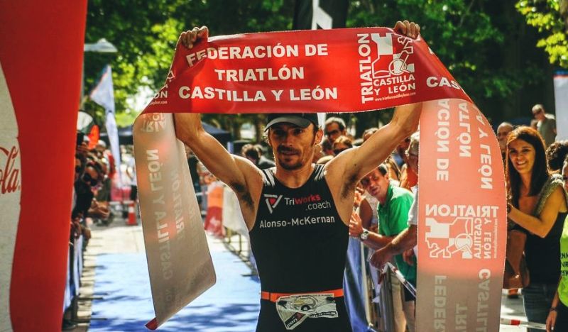 Clemente Alonso también sabe "esprintar"
