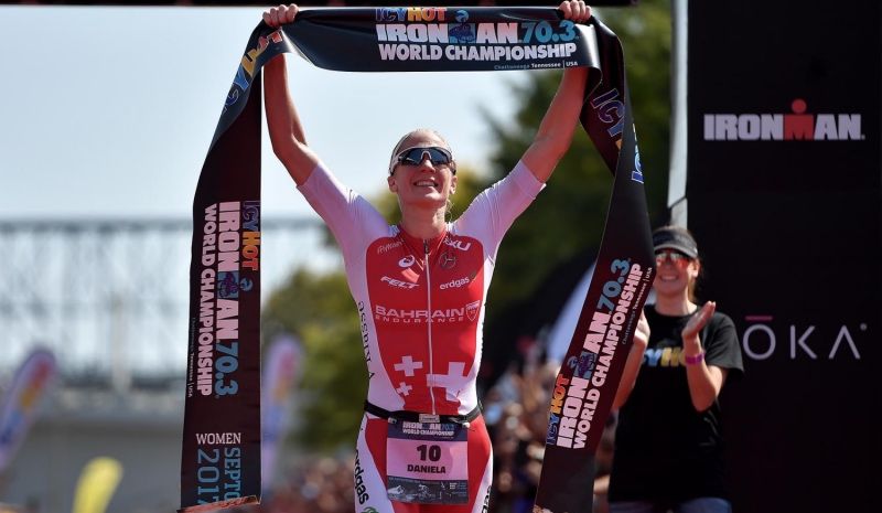 Daniela Ryf suma su tercer Mundial Ironman 70.3