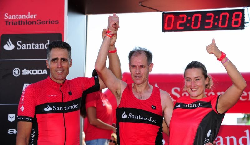 Mireia Belmonte, Miguel Indurain y Abel Antón, relevo de lujo en el Triatlón Puerto de Sevilla