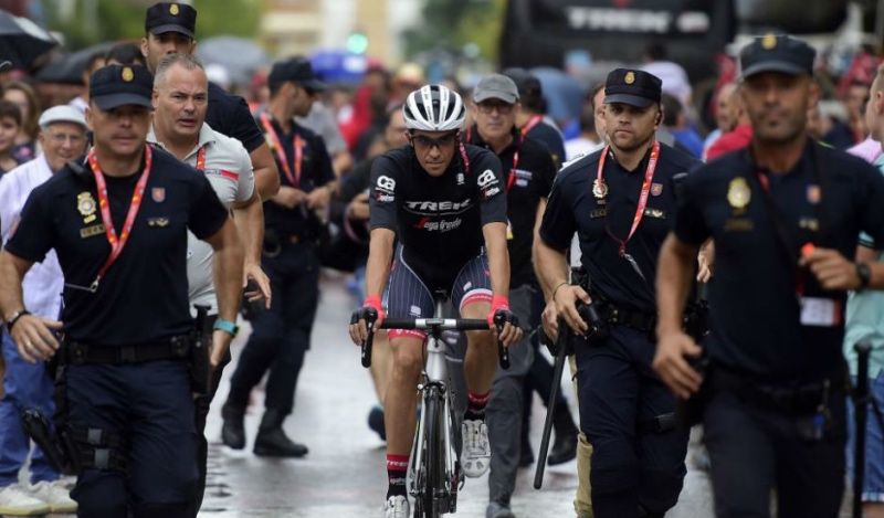 Así se ha blindado la Vuelta ante posibles ataques terroristas