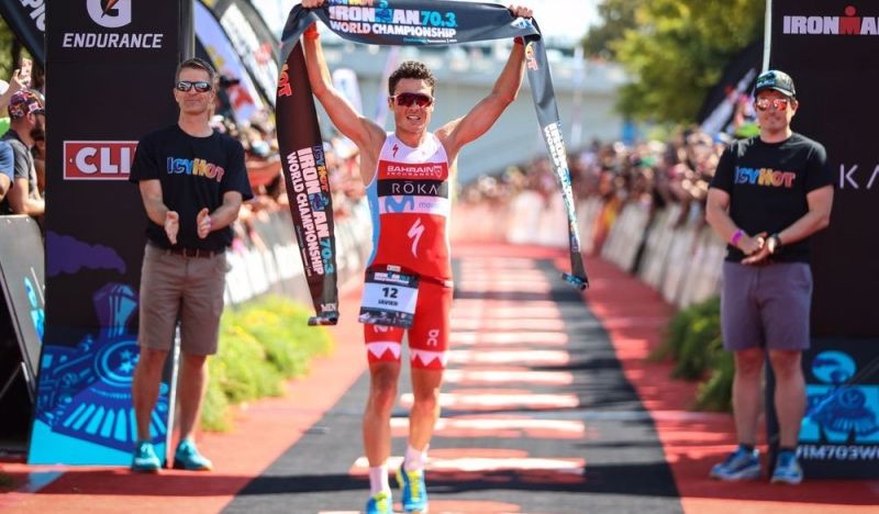 Javier Gómez Noya ya tiene su segundo Mundial Ironman 70.3