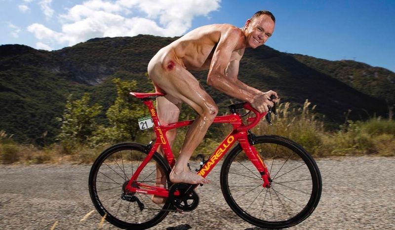 Chris Froome se desnuda: "Me siento un poco ridículo cuando me miro al espejo"