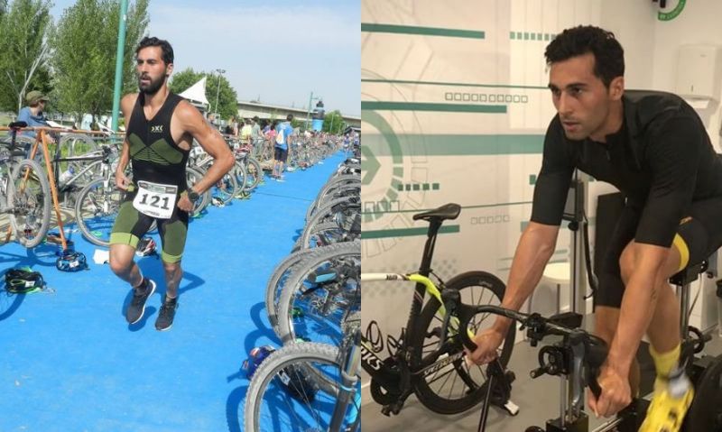 Álvaro Arbeloa se sigue "puliendo" como triatleta