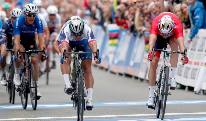 Sagan entra en la historia con su tercer arco iris consecutivo